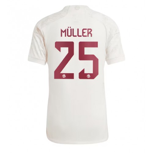 Bayern Munich Thomas Muller #25 Rezervni Dres 2023-24 Kratak Rukav
